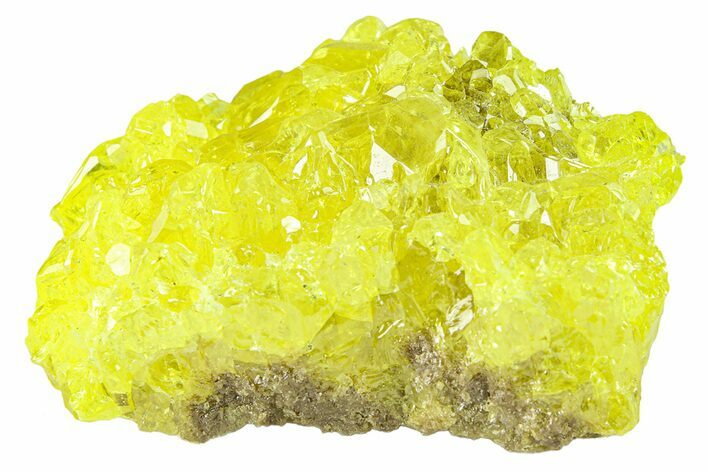 Bright-Yellow Sulfur Crystals - Bolivia #301838